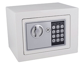 kluis pavo mini elektronisch 230x170x170mm wit