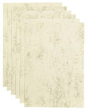 kopieerpapier papicolor a4 200gr 6 vel marble ivoor