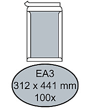envelop quantore bordrug ea3 312x441mm zelfklevend wit 100 stuks
