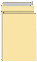 envelop quantore monsterzak 229x324x38mm zelfklevend creme 125 stuks
