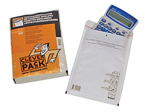 envelop cleverpack luchtkussen nr19 320x455mm wit pak 10 stuks