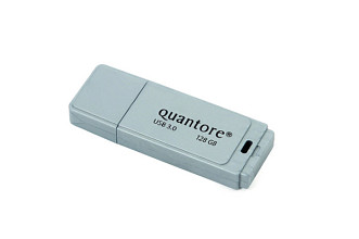 usb stick 3.0 quantore 128gb zilver