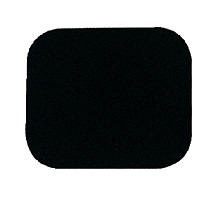 muismat quantore 230x190x6mm zwart