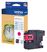 inktcartridge brother lc 125xlm rood