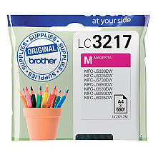 inktcartridge brother lc 3217m rood
