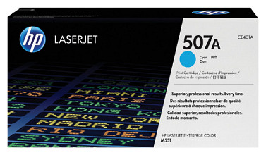 tonercartridge hp ce401a 507a blauw