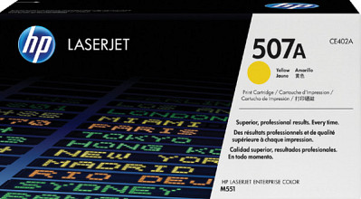 tonercartridge hp ce402a 507a geel