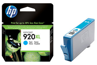 inktcartridge hp cd972ae 920xl blauw