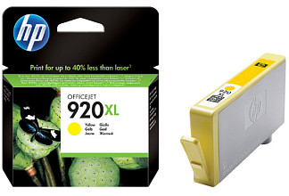inktcartridge hp cd974ae 920xl geel