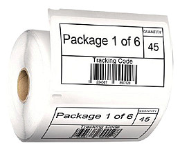 etiket dymo labelwriter 5xl verzendlabel 59x102mm 2 rollen 575 stuks wit