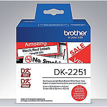 etiket brother dk 22251 doorlopend 62mm 1 rol 15m wit