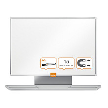 whiteboard nobo essence magnetisch staal 30x45cm
