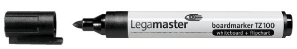 whiteboardmarker legamaster tz 100 rond 1.5 3mm zwart