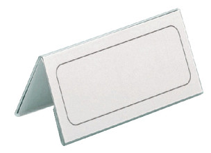 tafelnaambord durable 8052 61x210mm transparant