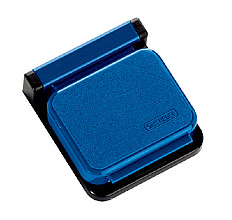 klemboy maul magnetisch zelfklevend blauw 10 stuks