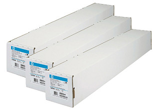 inkjetpapier hp c6035a 610mmx45 7m 90gr helder wit